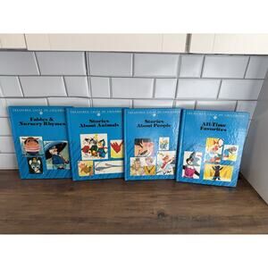 Treasured Tales of Childhood books set of 4 vintage 1974 The Southwestern Co.